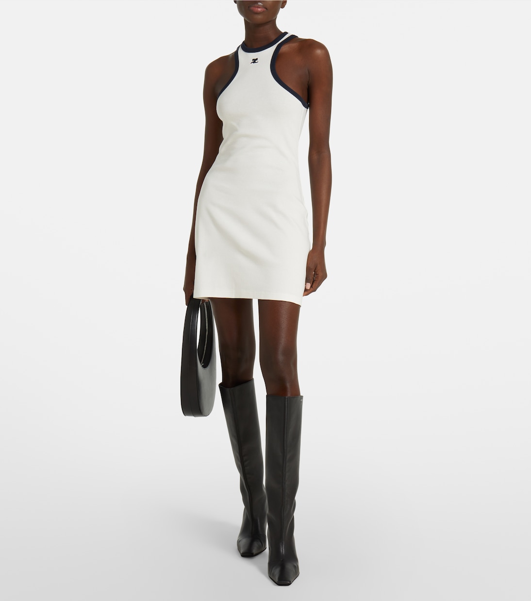 Robe Scuba en coton | Courrèges