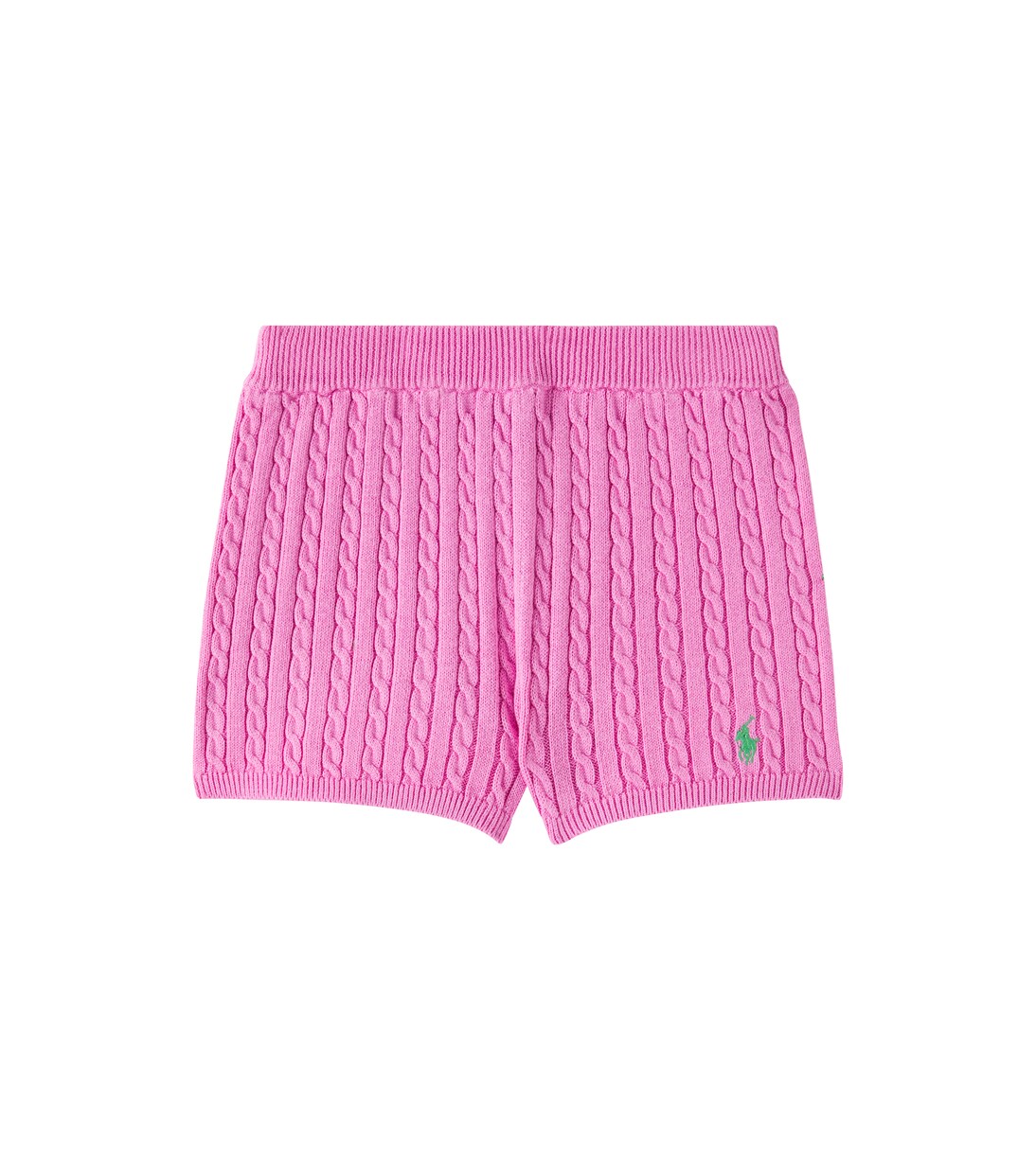 Cable-knit cotton shorts | Polo Ralph Lauren Kids