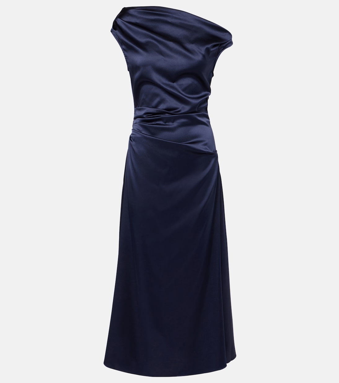 Robe longue Elyse en soie mélangée | Staud
