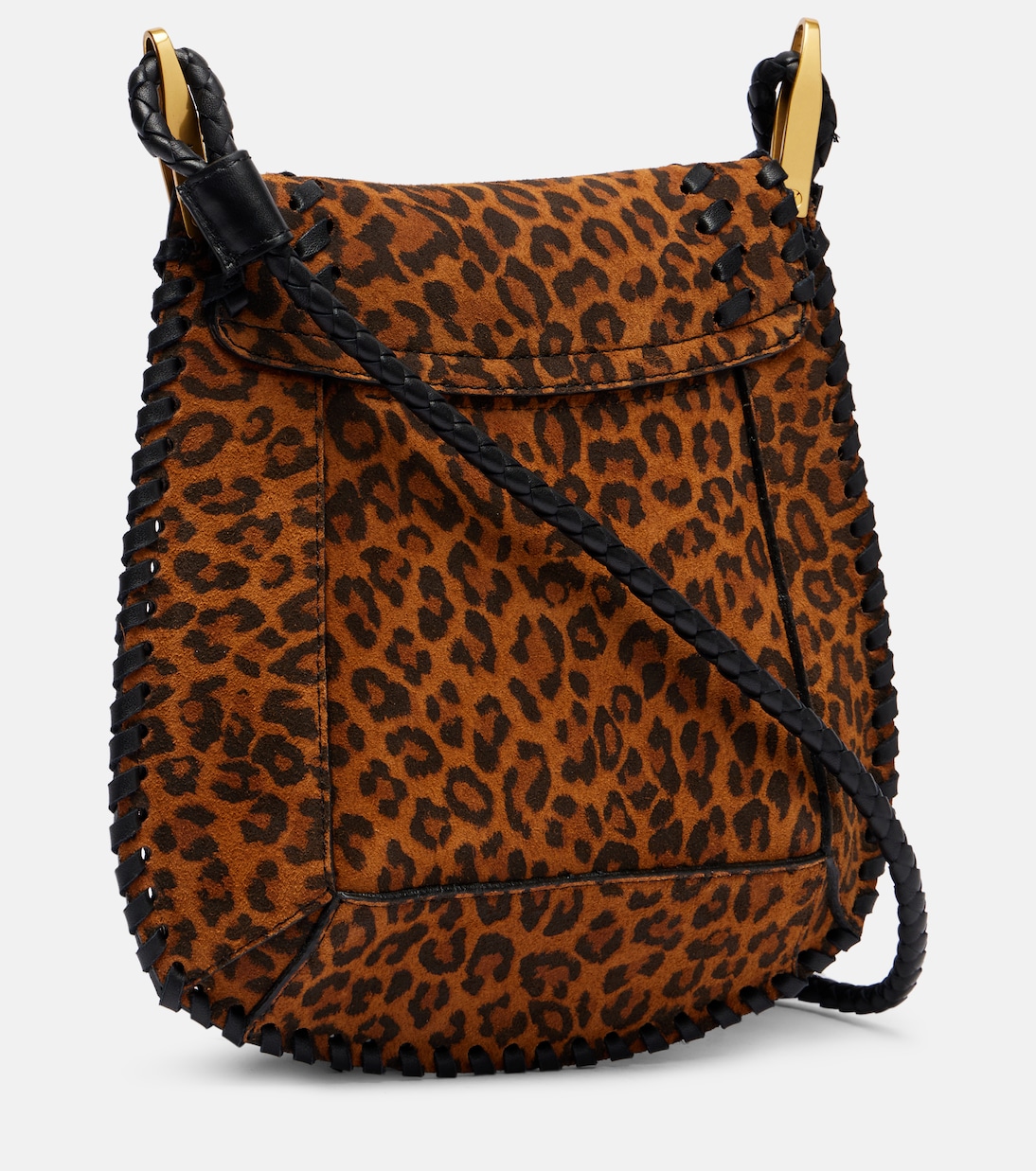 Schultertasche Anahi Small aus Veloursleder | Isabel Marant