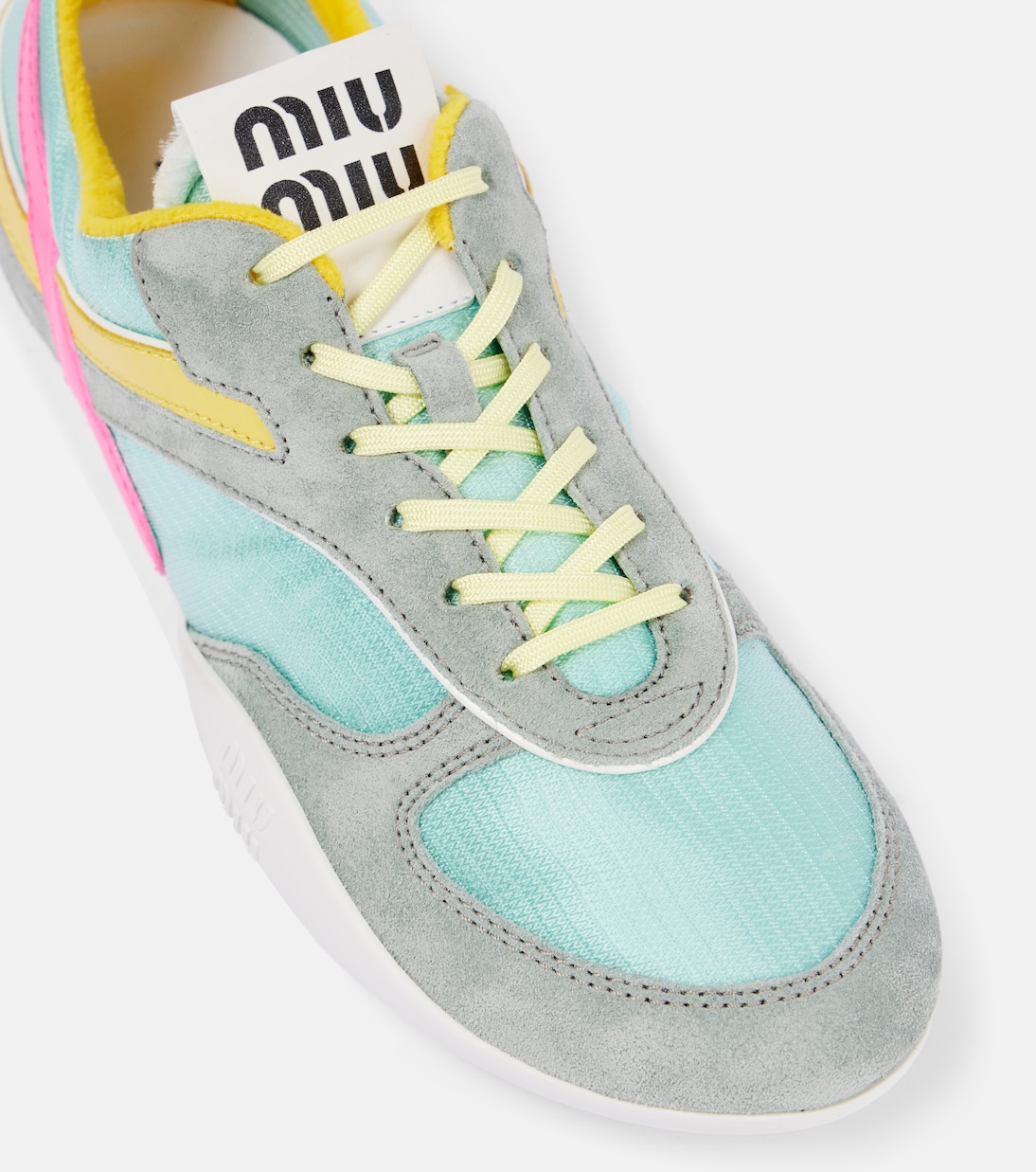 Sneakers Gymnasium aus Veloursleder | Miu Miu