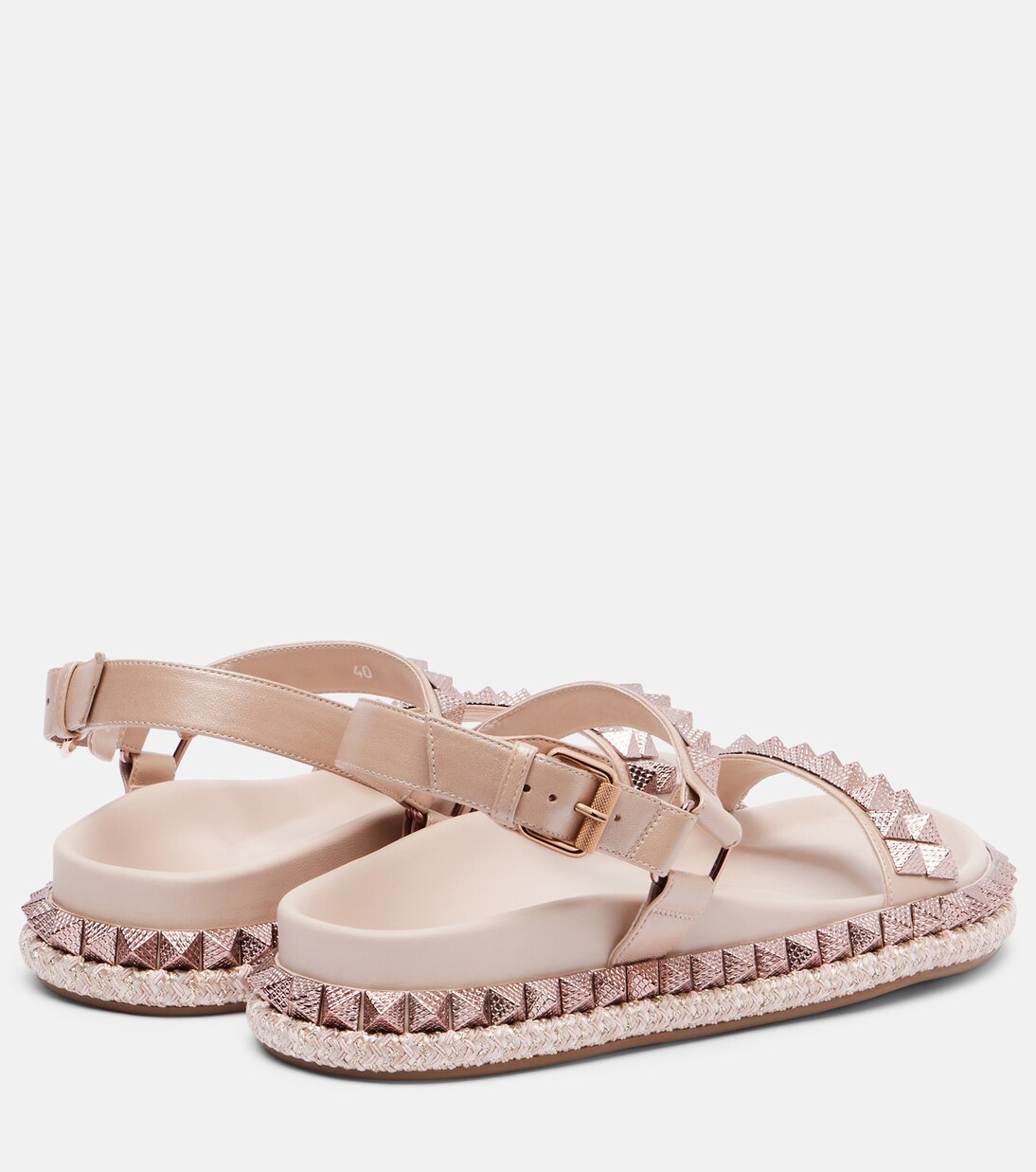 Pyrabizz spiked leather sandals | Christian Louboutin