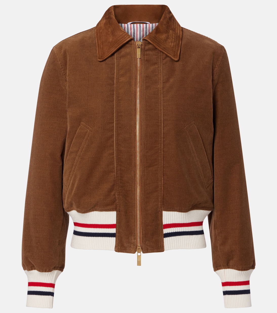 Daunenjacke Wale aus Baumwoll-Cord | Thom Browne