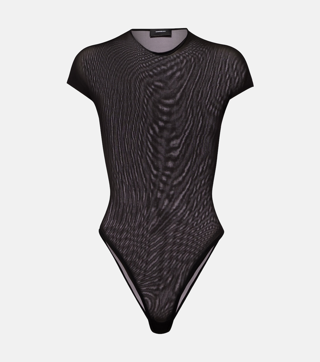 Sheer technical bodysuit | Wardrobe.NYC