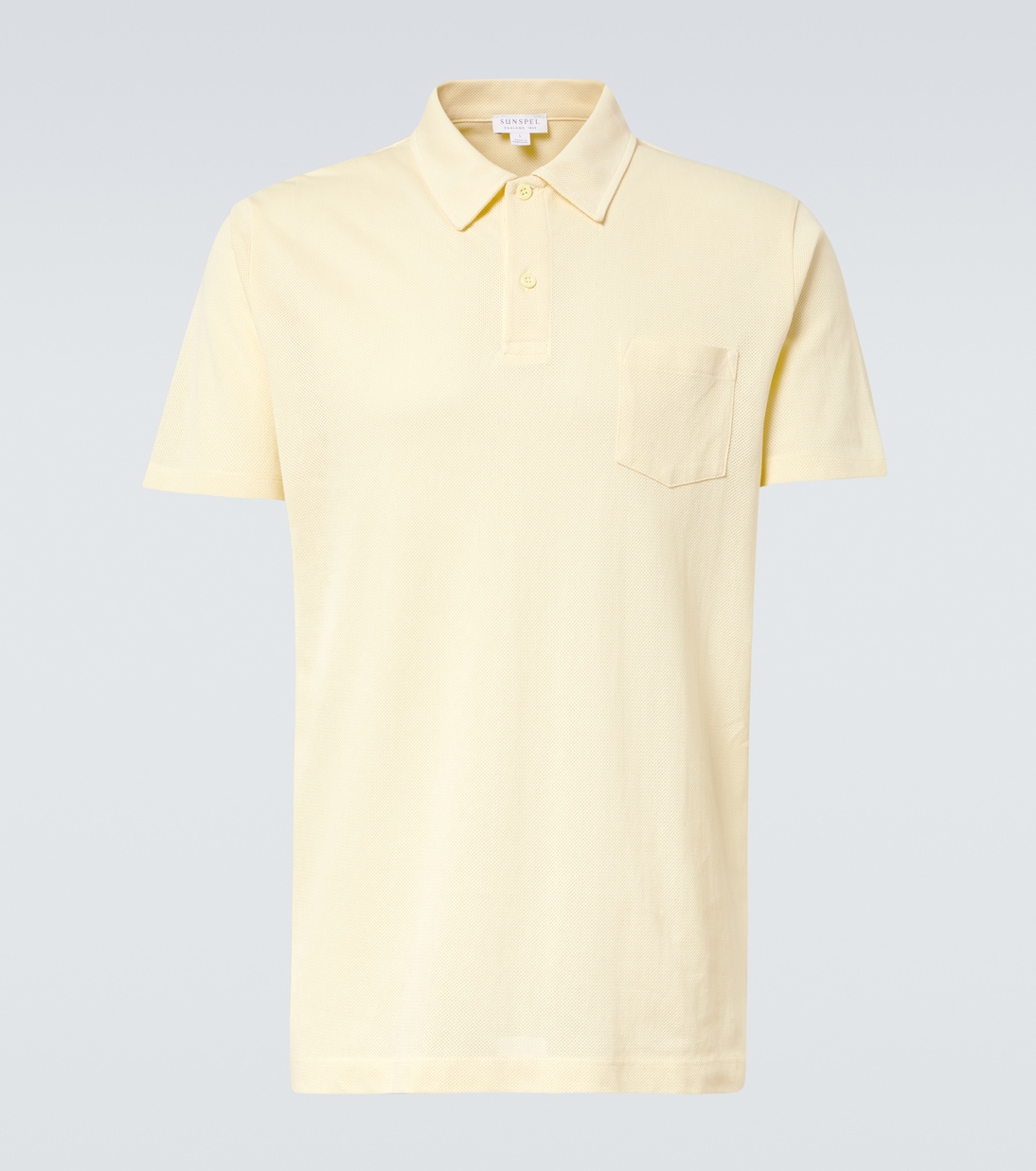 Riviera cotton polo shirt | Sunspel