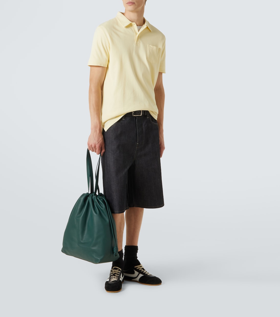 Riviera cotton polo shirt | Sunspel