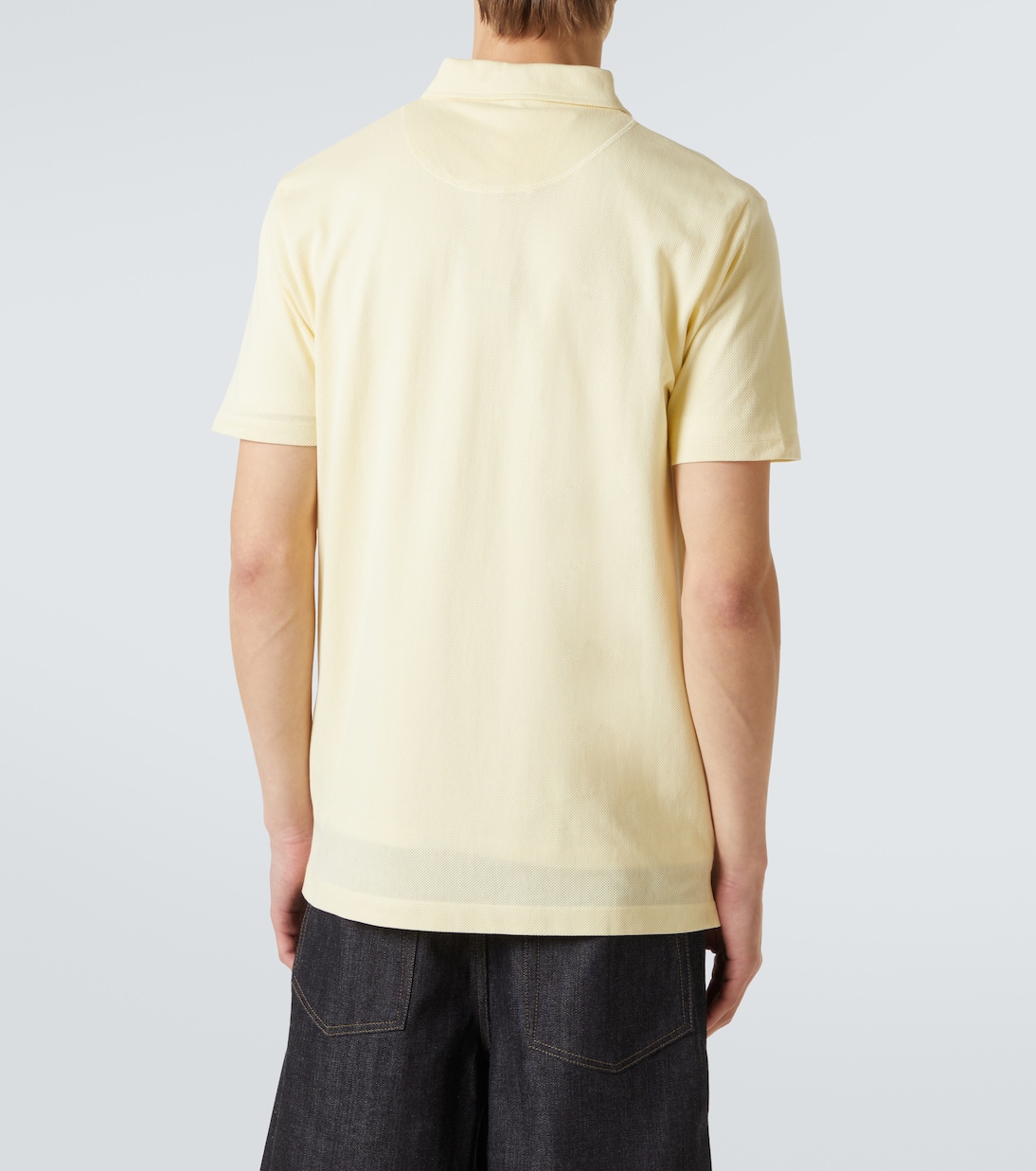 Riviera cotton polo shirt | Sunspel
