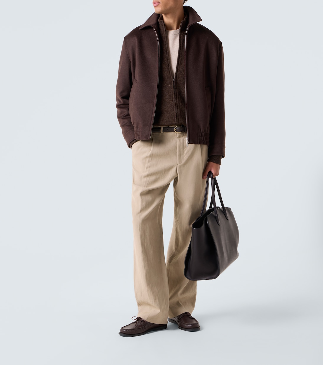 Wool and cashmere zip-up cardigan | Tod's
