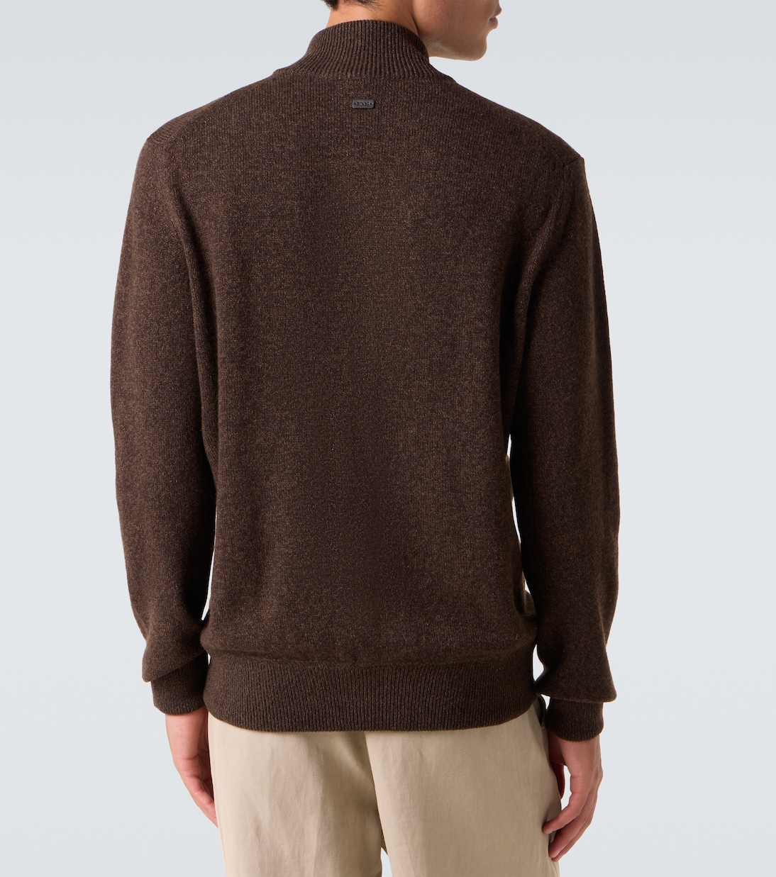 Wool and cashmere zip-up cardigan | Tod's