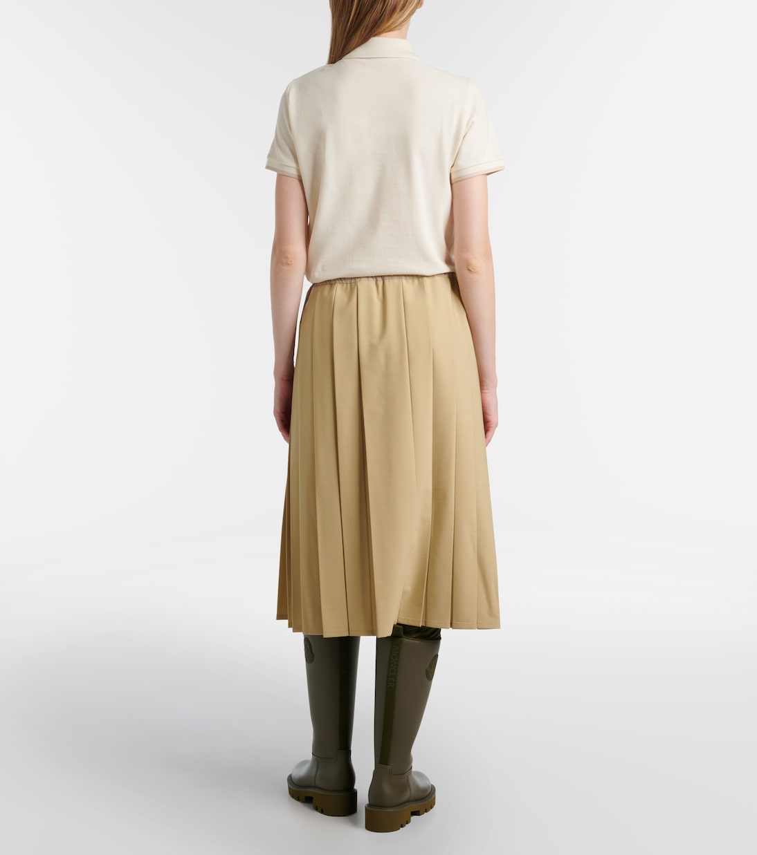 Pleated midi skirt | Moncler