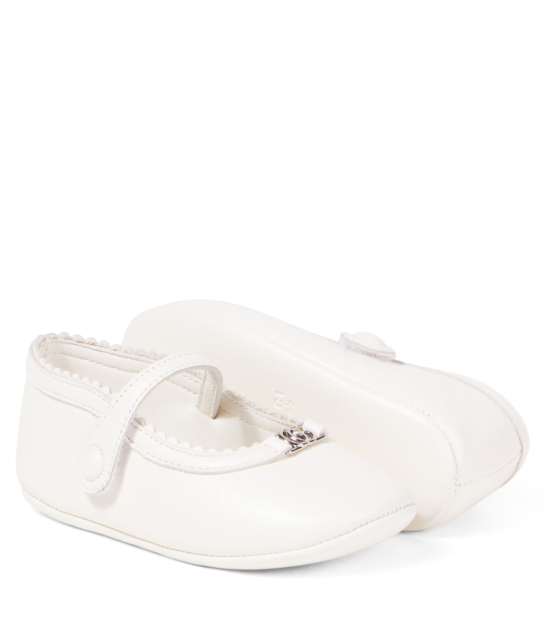 Bébé – Ballerines Double G en cuir | Gucci Kids