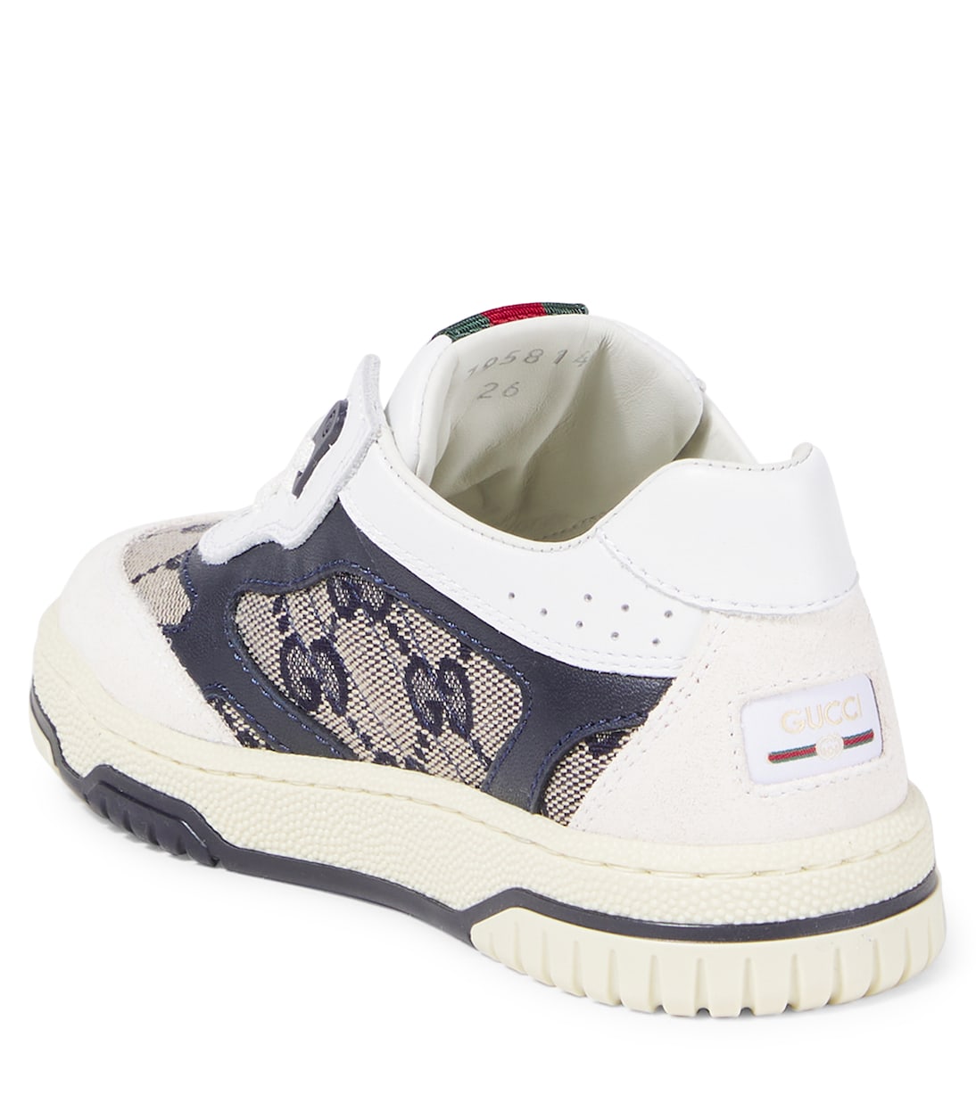 Zapatillas de lona GG con piel | Gucci Kids