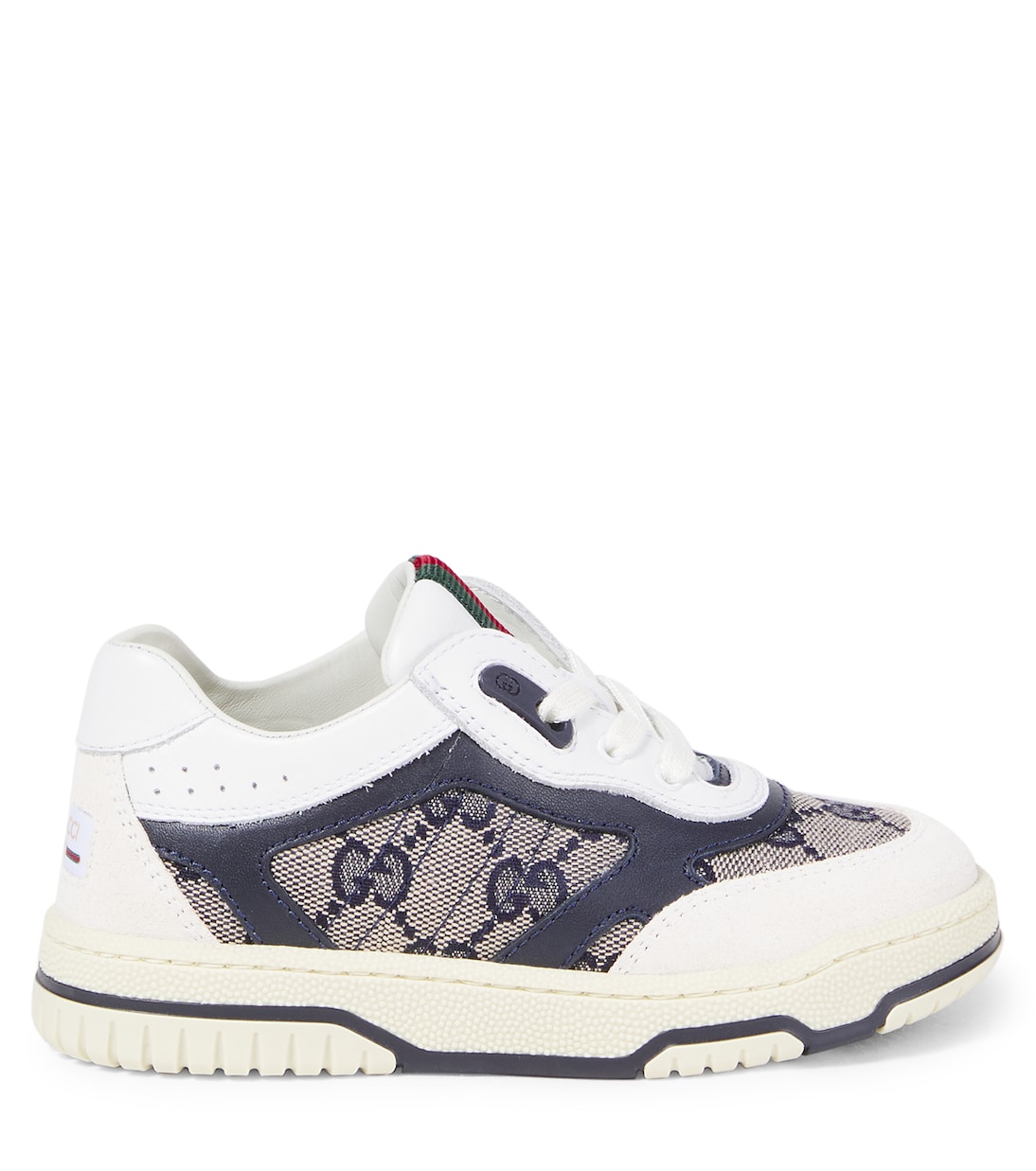 Zapatillas de lona GG con piel | Gucci Kids