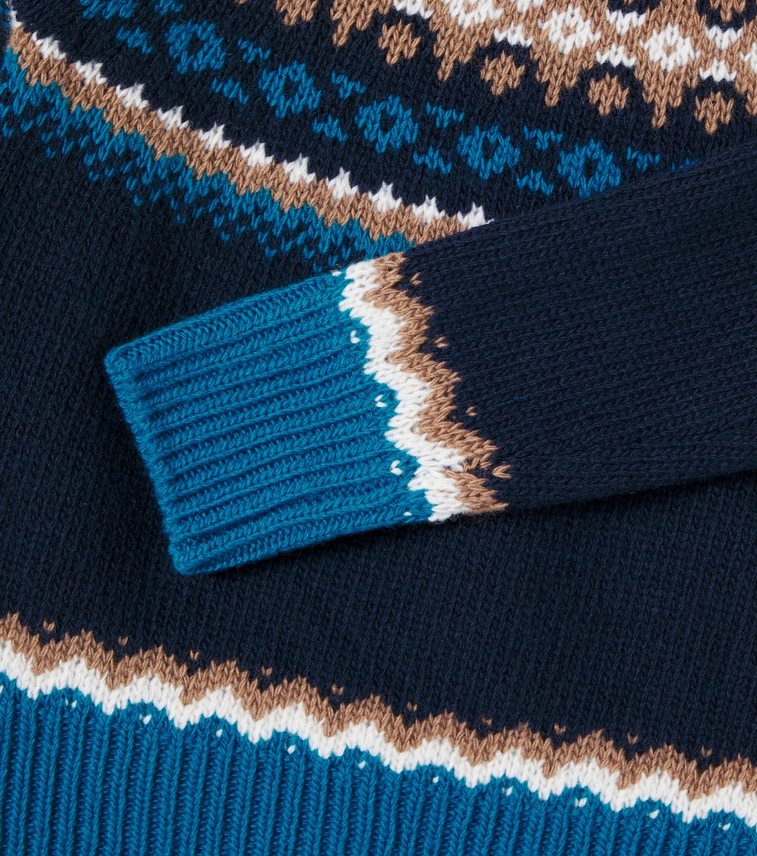 Pullover in lana vergine con intarsi | Moncler Enfant