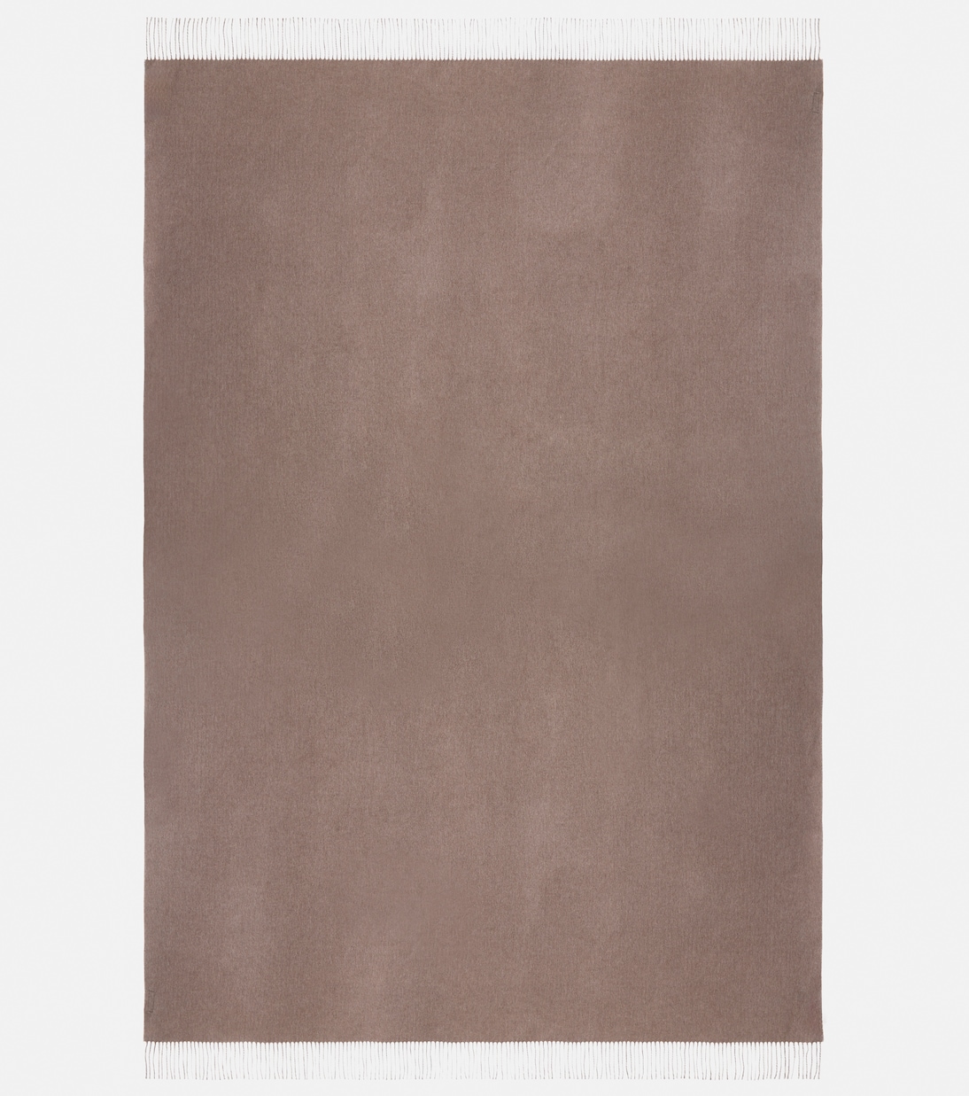 Fringed silk throw | Brunello Cucinelli