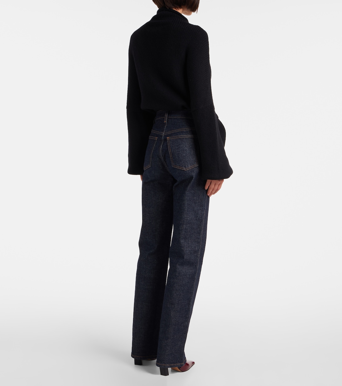 High-Rise Straight Jeans Danielle | Khaite