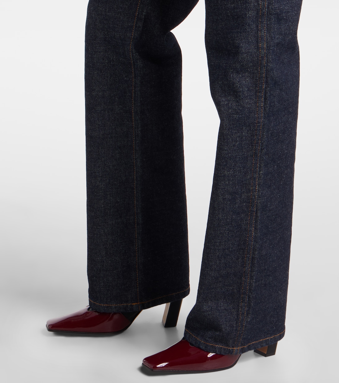 High-Rise Straight Jeans Danielle | Khaite