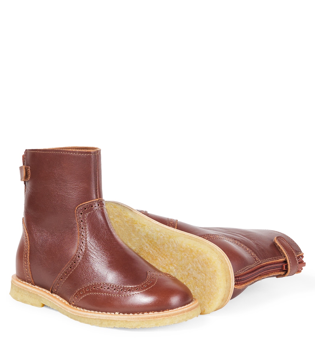 Jimin leather boots | Bonpoint