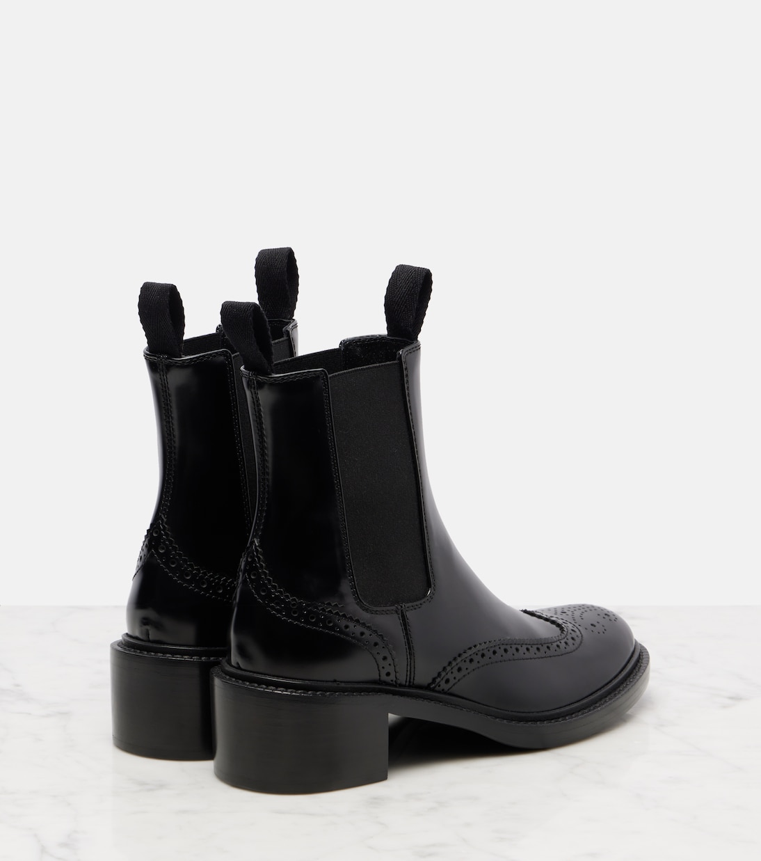Vincent 50 leather ankle boots | Saint Laurent