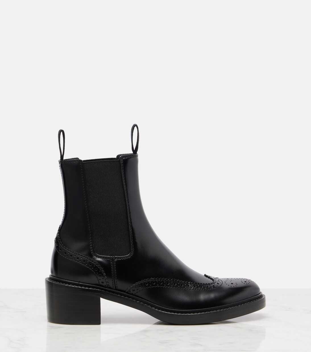 Vincent 50 leather ankle boots | Saint Laurent