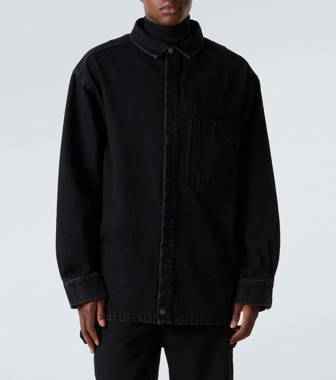 Oversize-Hemd aus Denim | Entire Studios