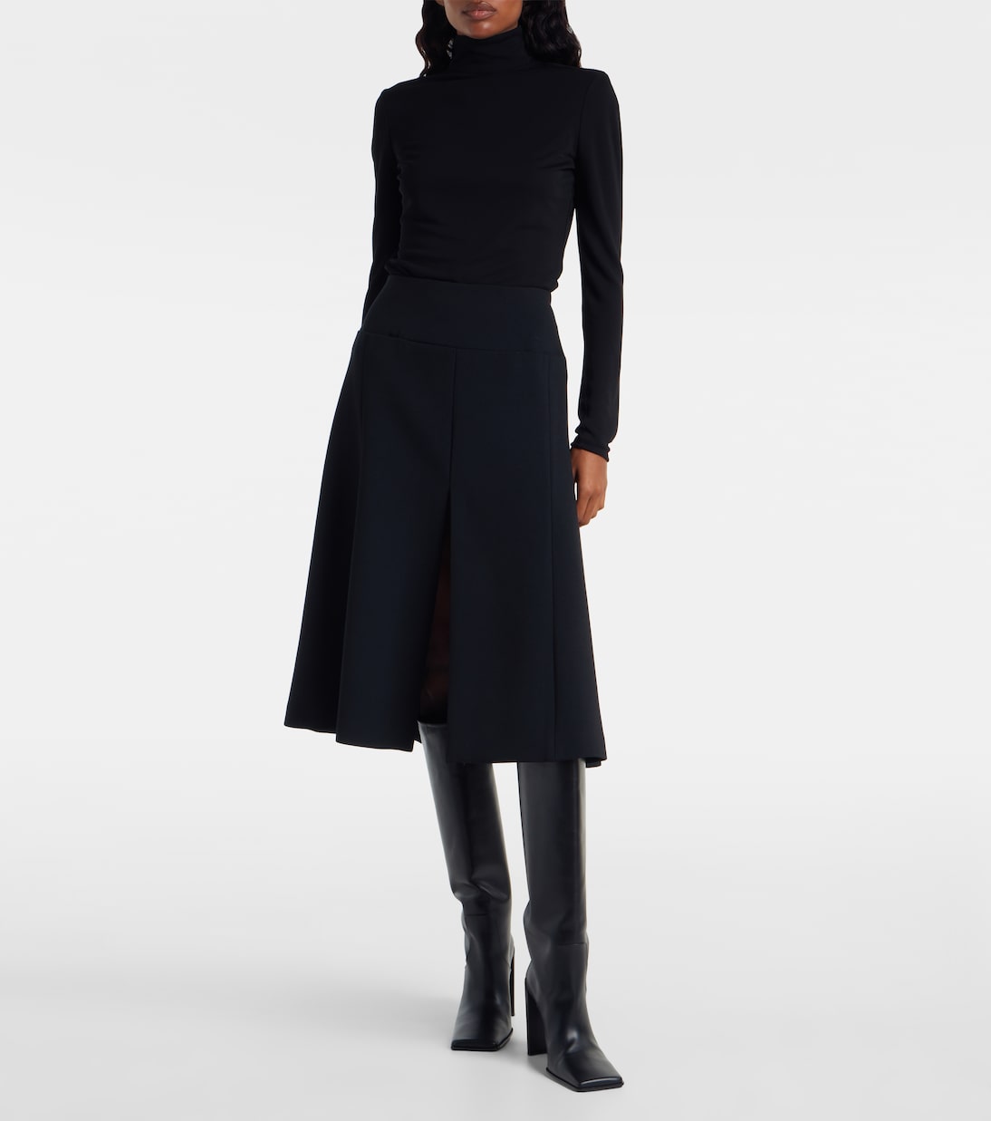 Open-back jersey bodysuit | Alaïa