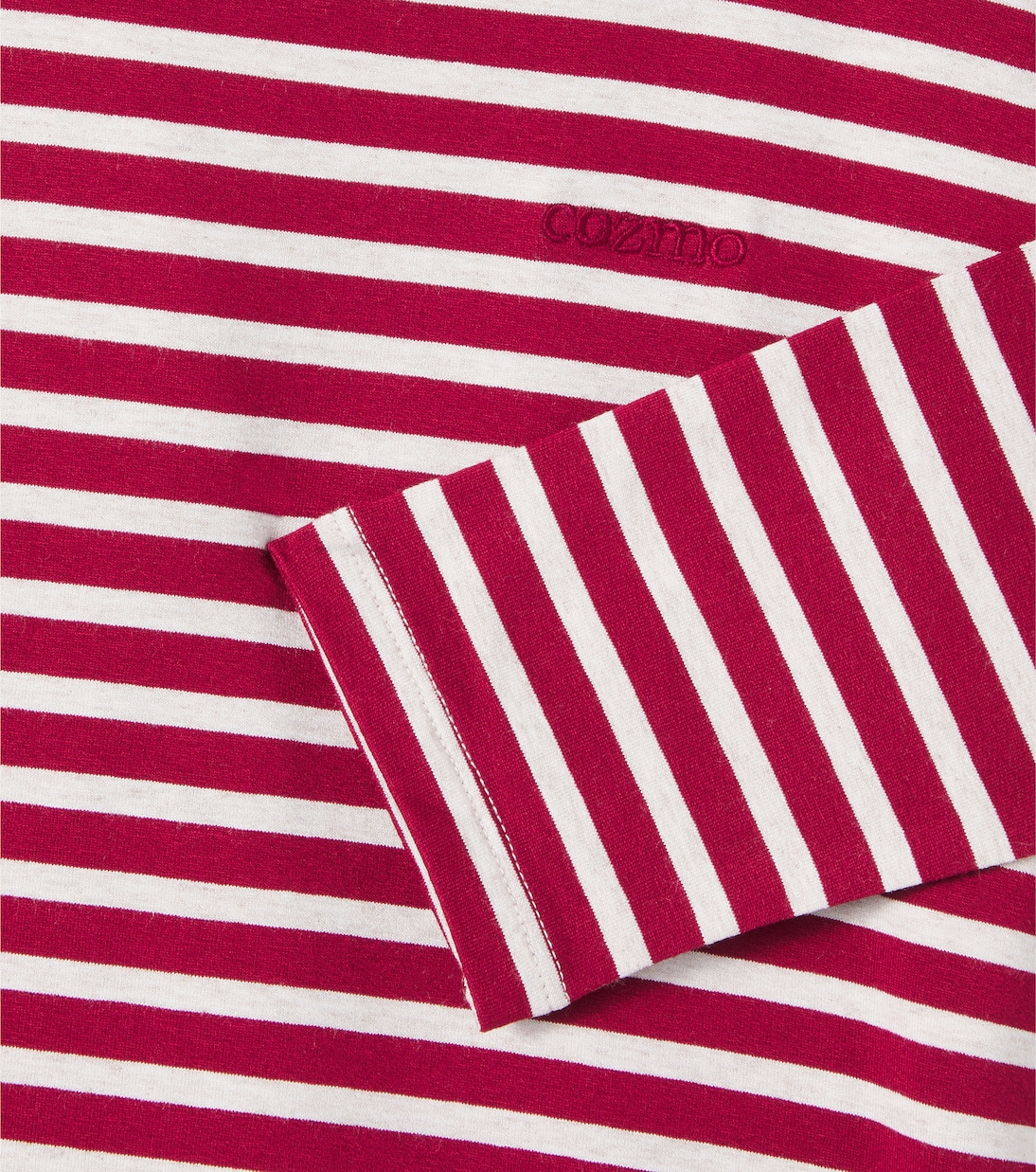 Joel striped cotton jersey top | Cozmo