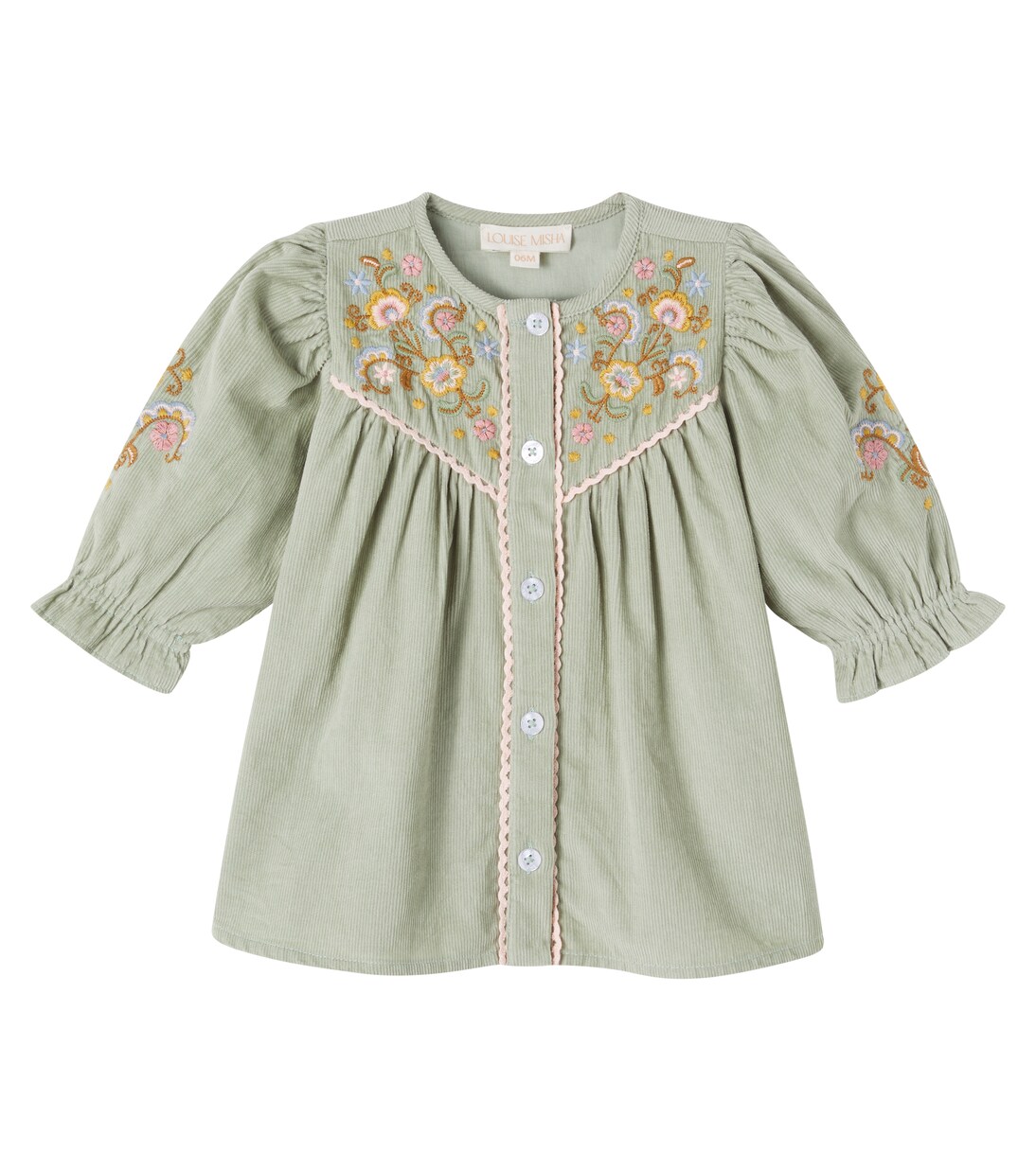 Baby Floriane cotton corduroy dress | Louise Misha