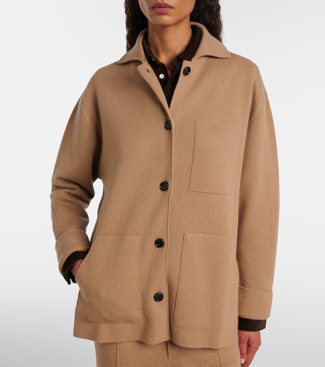 Cardigan en laine et cachemire | Jardin des Orangers