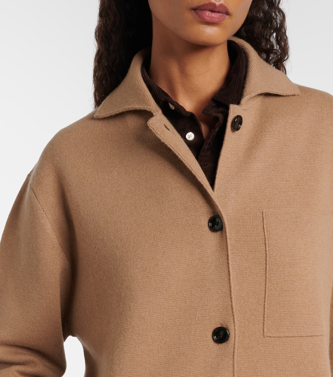 Cardigan en laine et cachemire | Jardin des Orangers