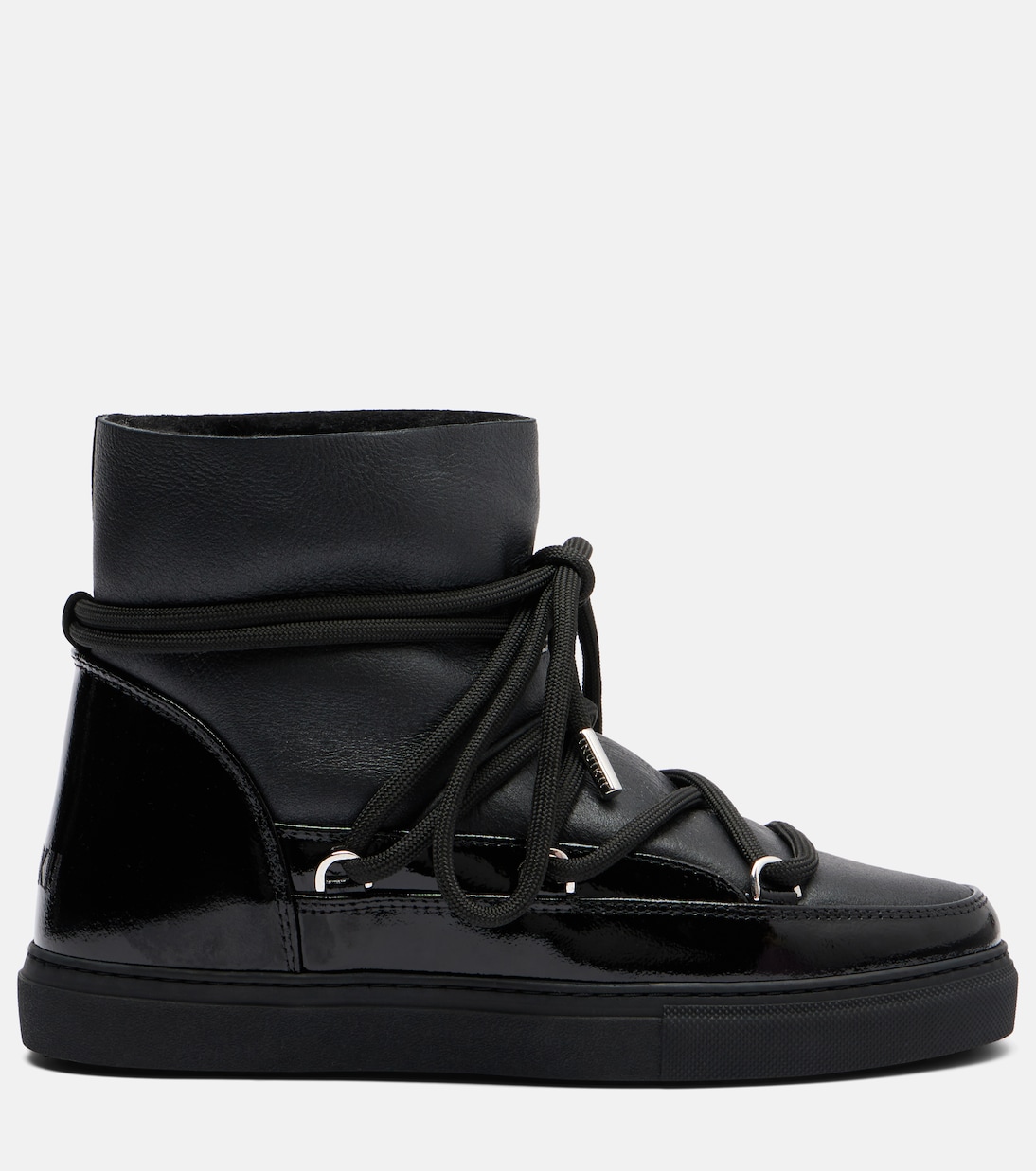 Gloss leather snow boots | Inuikii