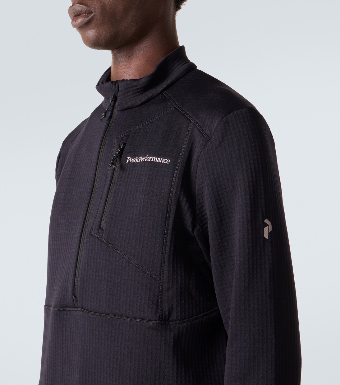 Trail Technical Half zip Top In Black Peak Performance Mytheresa
