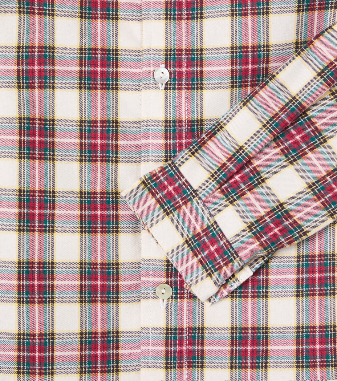 Nico checked cotton flannel shirt | La Coqueta