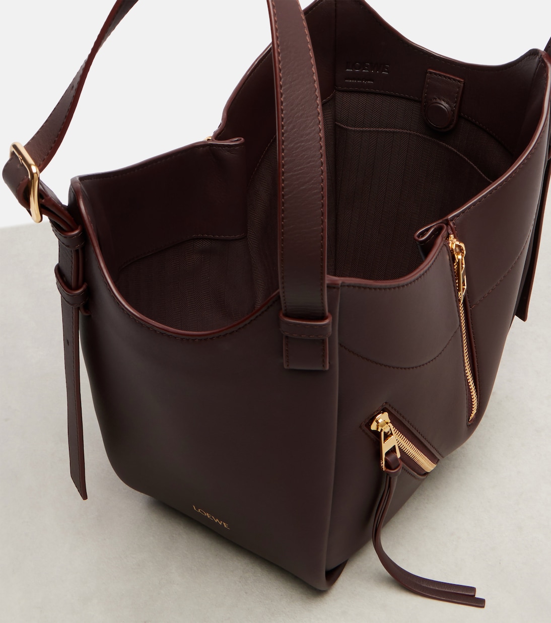 Sac Hammock Flip Medium en cuir | Loewe