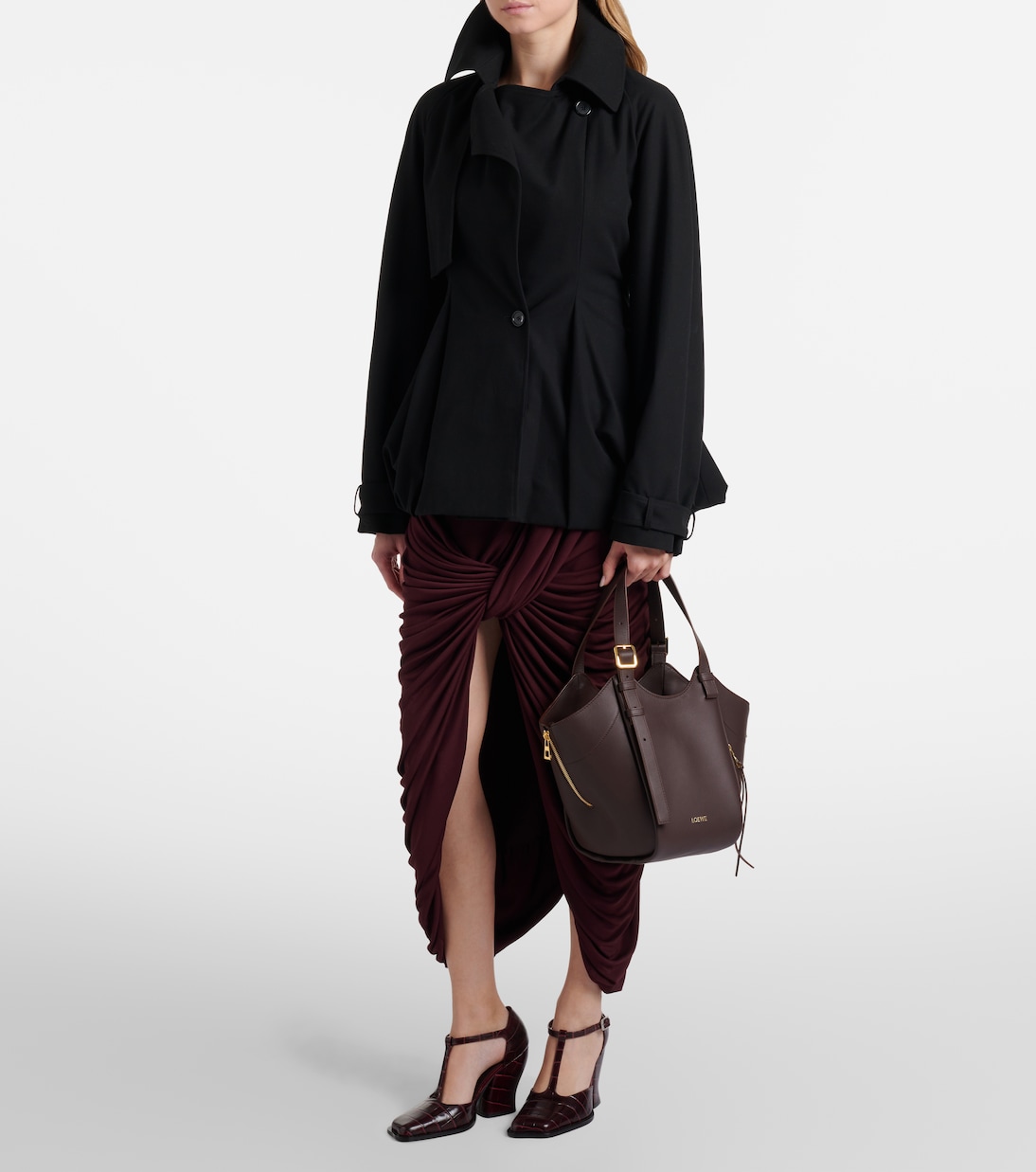 Sac Hammock Flip Medium en cuir | Loewe