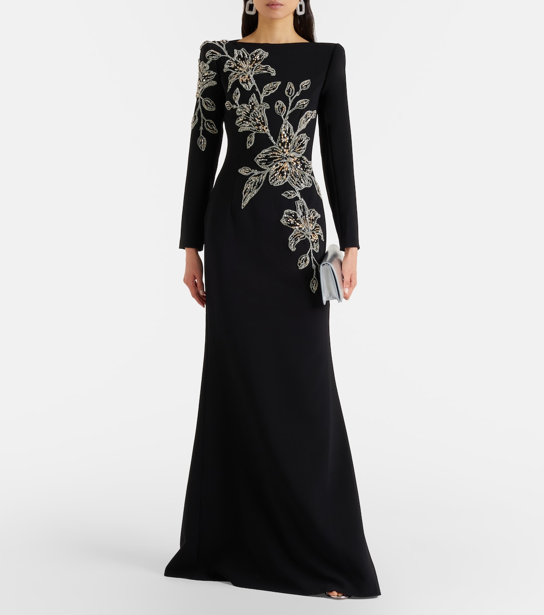 Slipper Orchid embellished gown | Jenny Packham