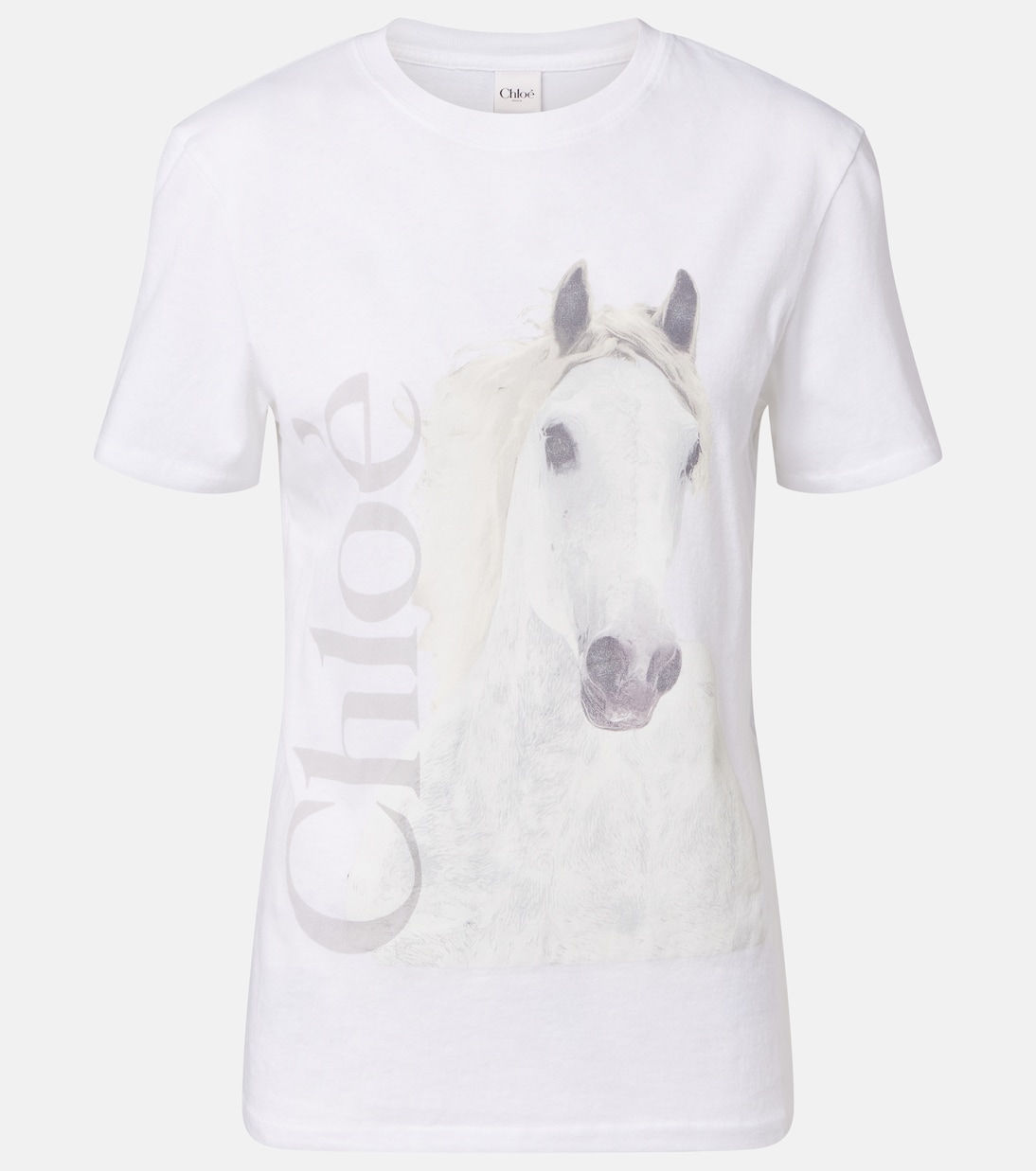 Logo cotton jersey T-shirt | Chloé