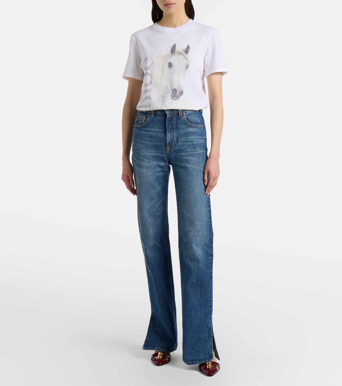 Logo cotton jersey T-shirt | Chloé