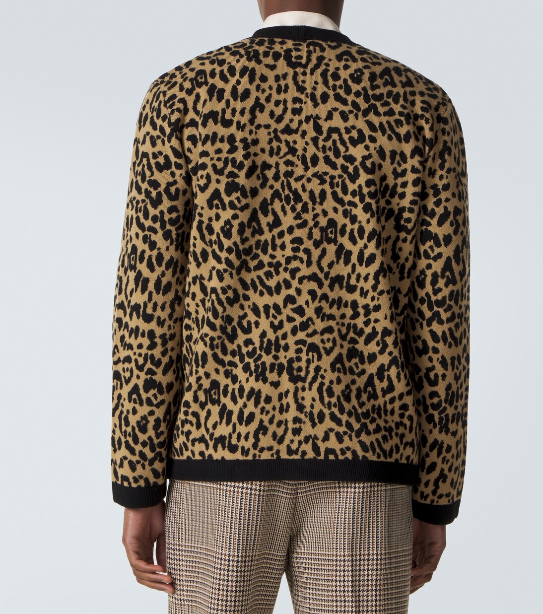 Jacquard virgin wool cardigan | Valentino