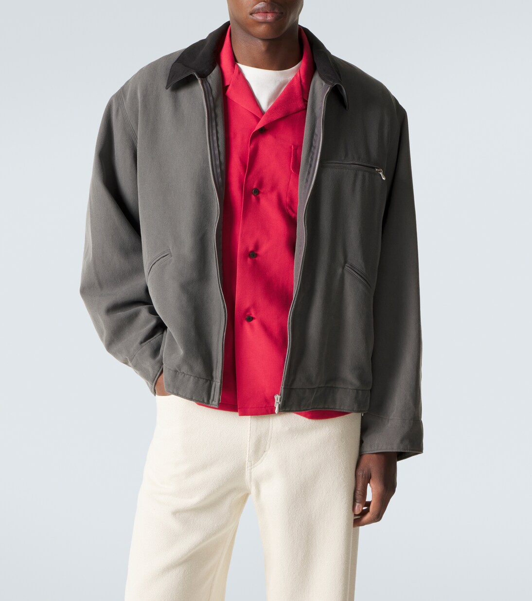 Vintage cotton and silk jacket | A.Presse