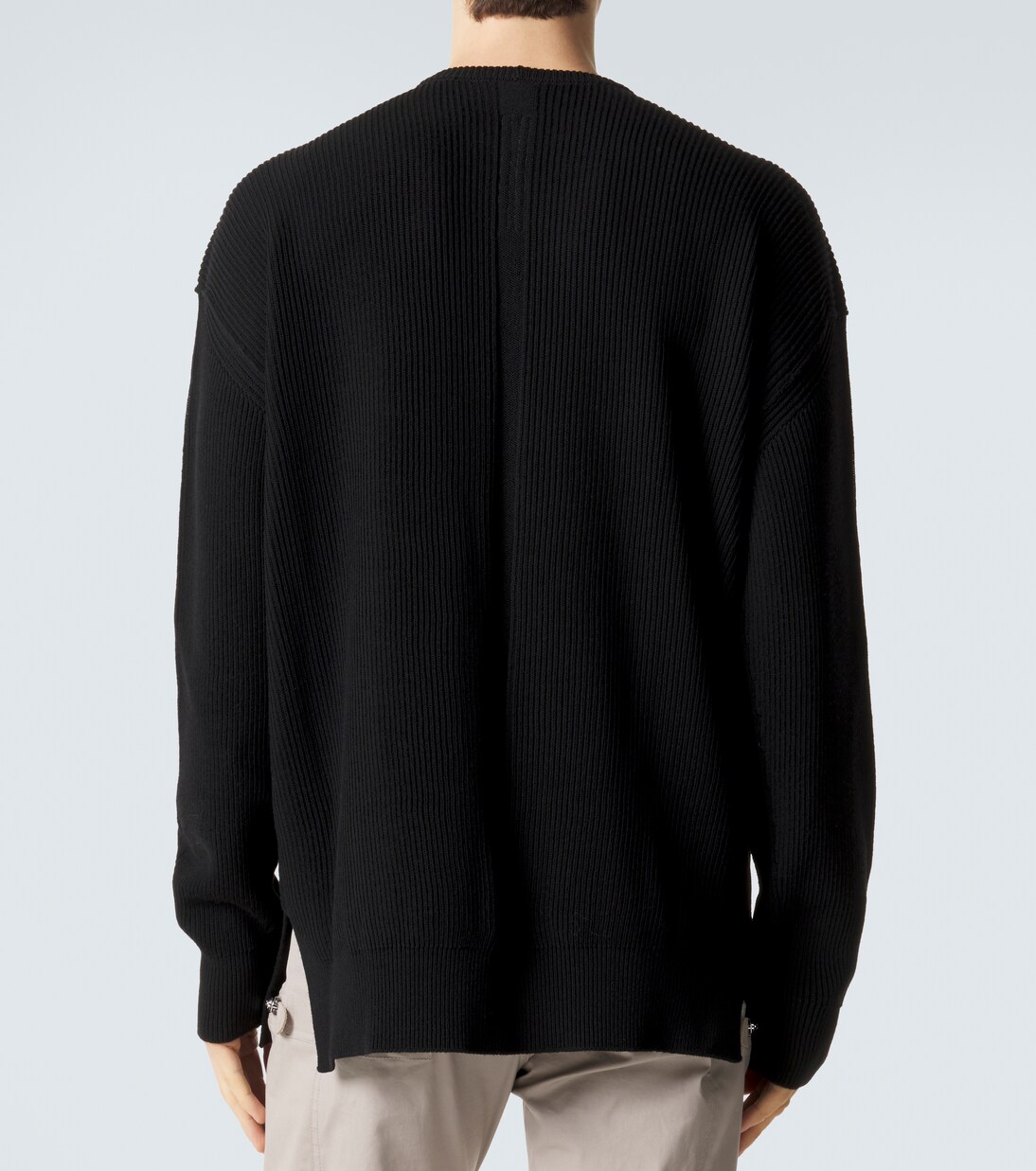 Jumbo LS virgin wool sweater | Rick Owens