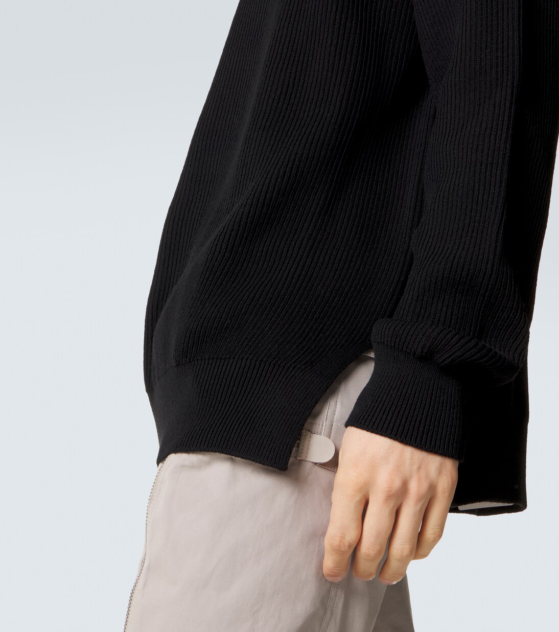 Jumbo LS virgin wool sweater | Rick Owens