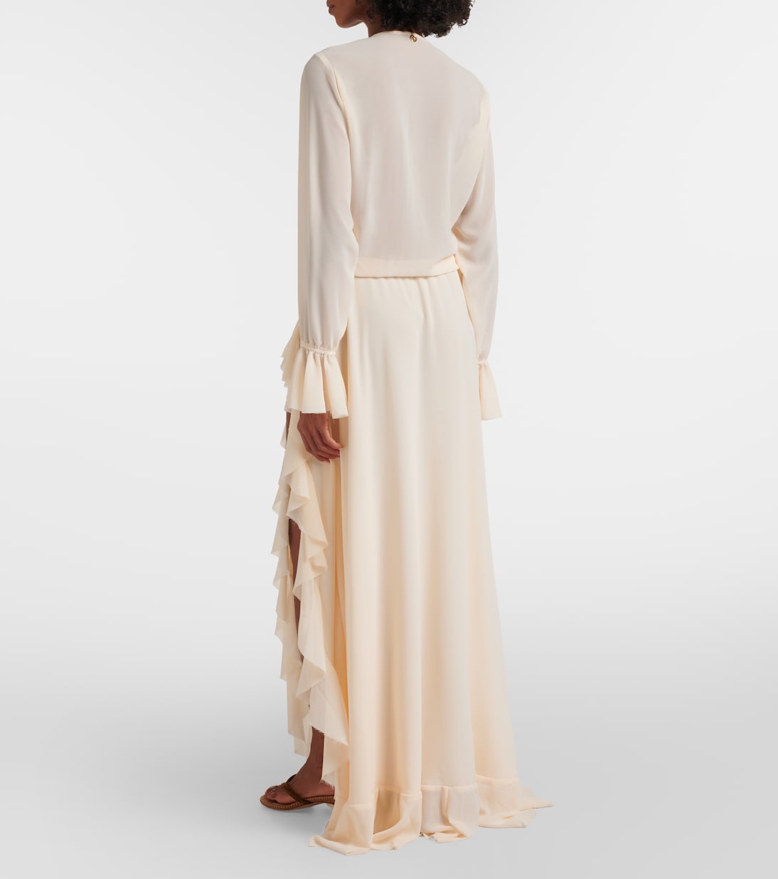 Bellen ruffled maxi dress | Bananhot