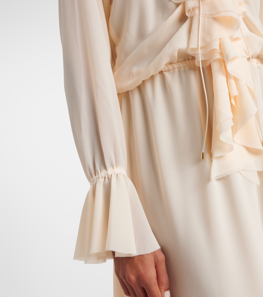 Bellen ruffled maxi dress | Bananhot