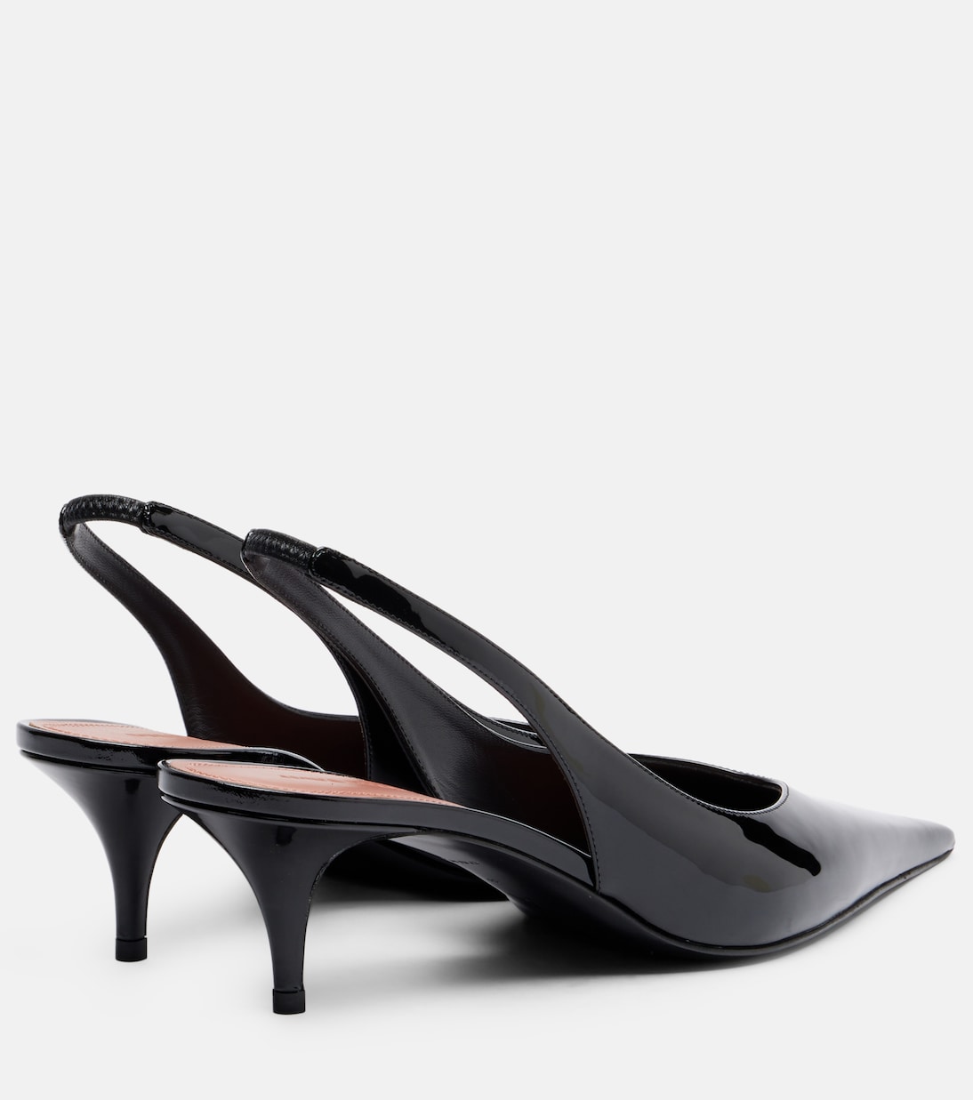 Slingback-Pumps Anok 55 aus Lackleder | Amina Muaddi