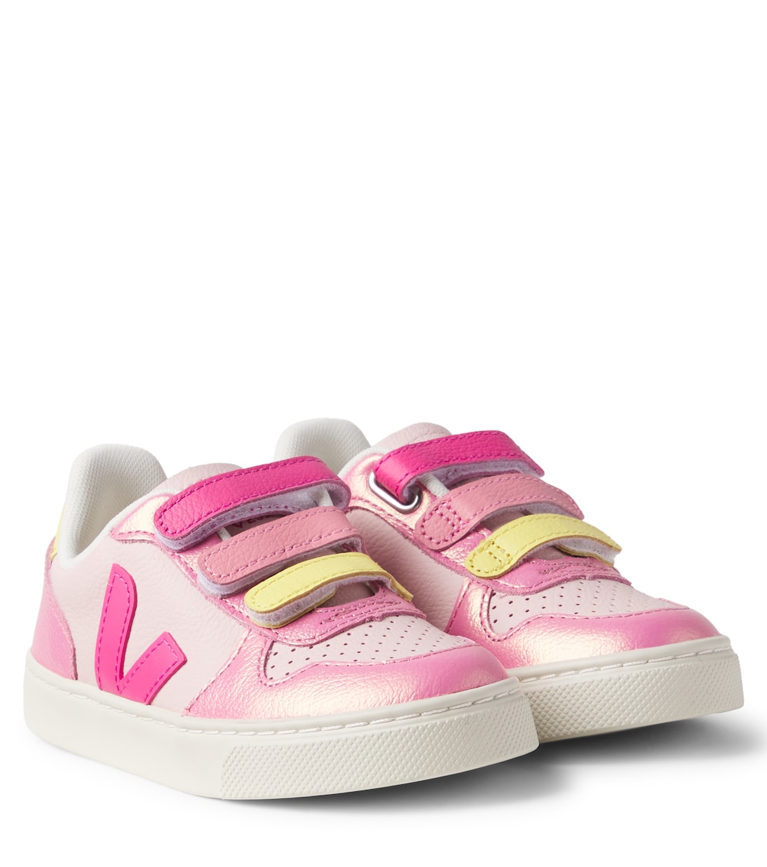 Baskets V-10 en cuir | Veja Kids