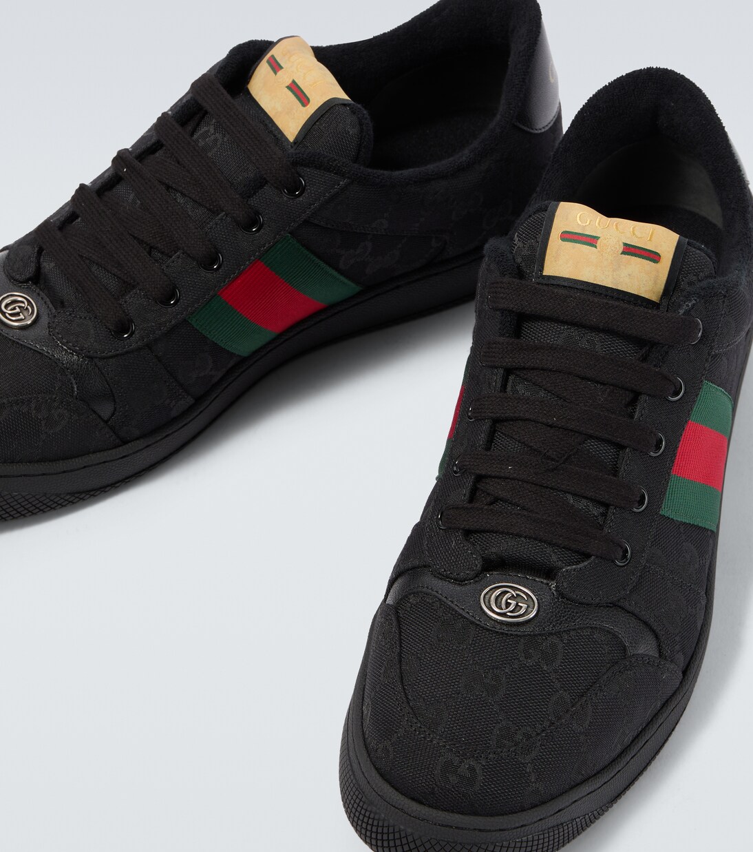 Baskets Screener en toile GG Canvas | Gucci