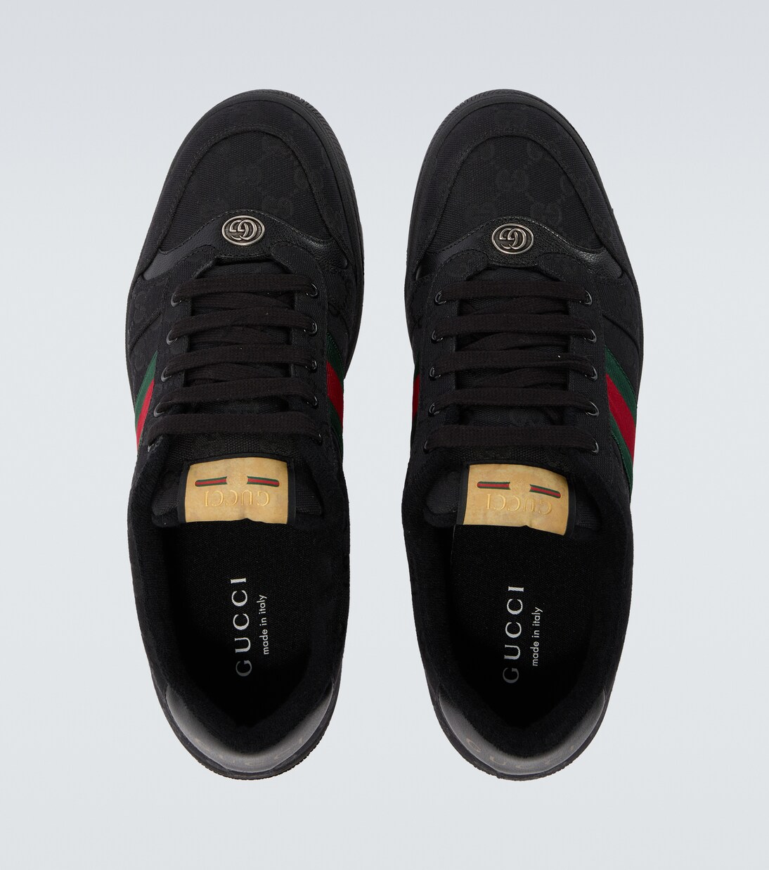 Baskets Screener en toile GG Canvas | Gucci