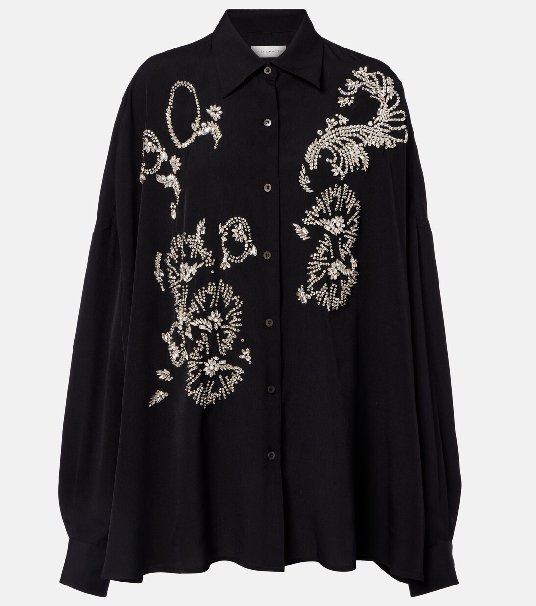 Oversized embellished shirt | Dries Van Noten