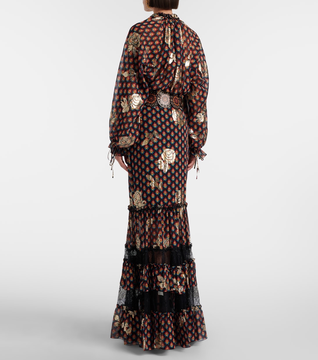 Printed silk-blend maxi skirt | Etro